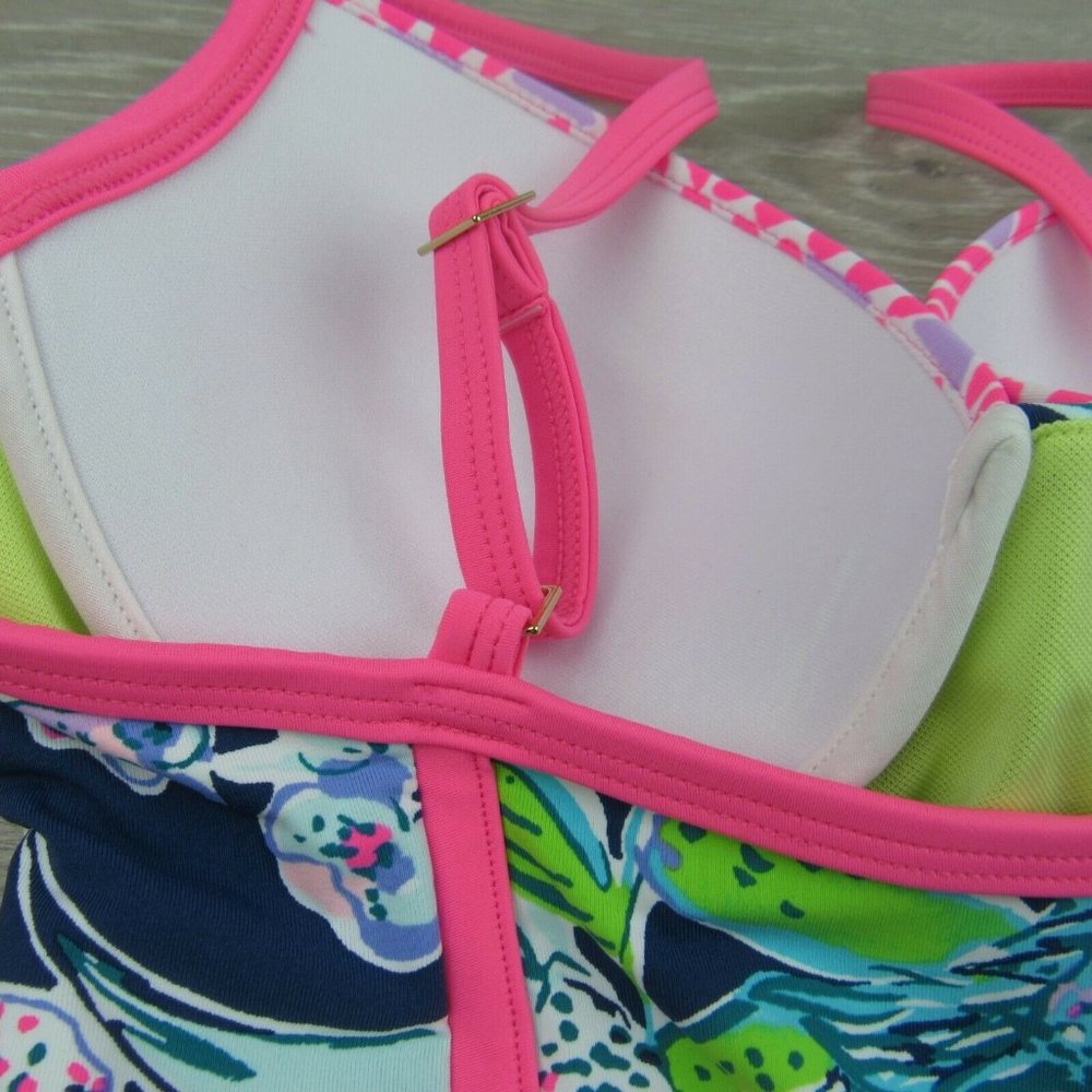 Lilly Pulitzer Palma Sway This Way Deep Sea Navy 4 - Picture 8 of 12
